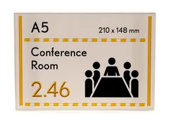 OUTLET Menoor Voorgeperforeerd Papier Deurbordjes Economy-Line A5