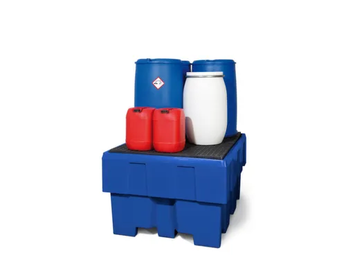 opvangbak,v. 1xIBC,opvangvol. 1000l,HxBxD 895x1280x1660mm