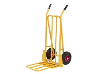 Steekwagen,Draagverm. 250Kg,Massief Rubber-Banden - 1