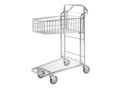 ruimtebesparende wagen,draagverm. 300kg,laadvl. LxB 825x410mm