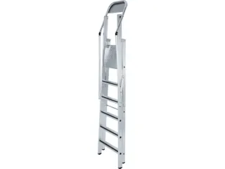 Platformladder Aluminium Bordes H X B X D 1320X 400X 400Mm 5Treden - 5