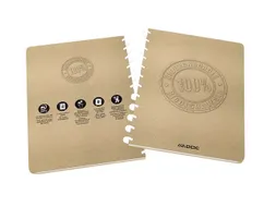 Schrift Adoc BIO A4 ruit 4x8mm 144 pagina's 90gr kraft