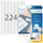HERMA 8830 Inkjet etiketten A4 25,4x8,5mm Wit mat 5600 stuks