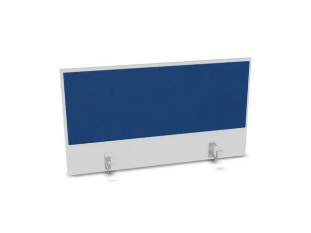 opzetpaneel,v. bureau,aanbouw achter,B 1000mm,Bl-wit,BN6016-blauw