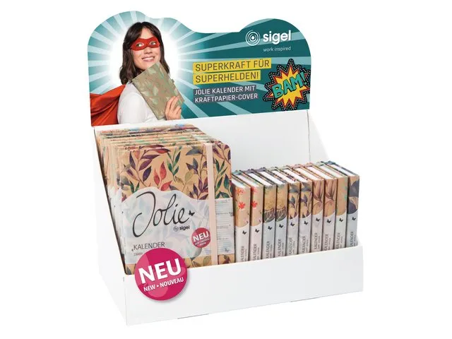 Inhoud agenda's Jolie 2027 Pure HC display SP041 Topper ST072 meebeste
