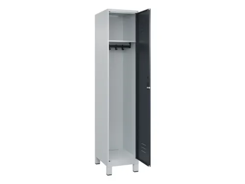locker,HxBxD 1950x400x500mm,1vak,vak B 400mm,cil.-slot,voeten
