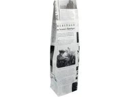 Verpakkingszak IEZZY (wijn)flessen 10x8x41cm papier Le Journal 50st