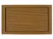 Plaque de porte modulable Prémium aspect bois 150x90mm