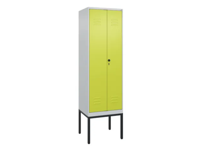 locker voor scheiding van kleding,HxBxD 2120x600x500mm,2vak