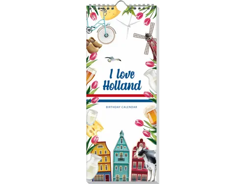 Verjaardagskalender I Love Holland