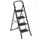 Huishoudtrap BRASQ 4 treden SLM400 zwart