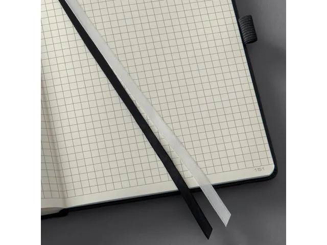 Carnet de note Sigel Conceptum Pure hardcover A5 noir quadrillé