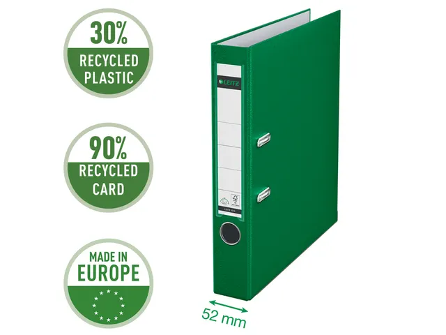 Ordner Leitz 1015 A4 50mm PP groen