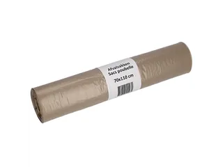 Afvalzak Cleaninq 70x110cm LDPE recycled T50 120 Liter transparant - 1