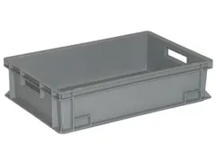 Euronorm Stapelkrat Hxlxb 150x600x400mm 27liter Grijs