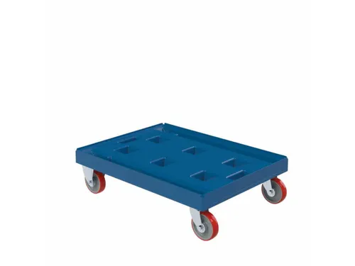 transportwagen,stapelbaar,draagverm. 500kg,laadvl. LxB 804x602mm