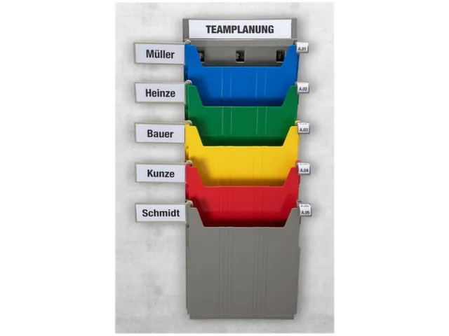 Organisateur mural Module base DIN A4 42x262x302mm ABS