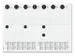 bureau onderlegger Sigel 42x29,7cm week planner kalender zwart