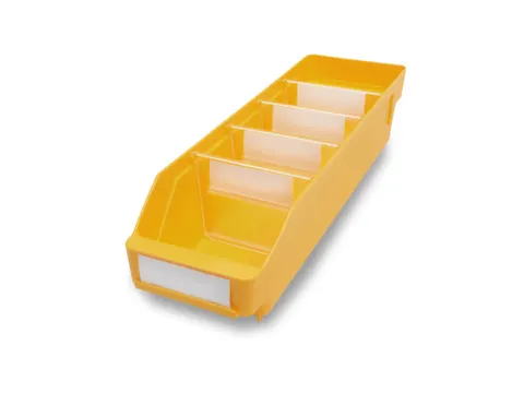 Stellingbakken Pp Hxbxd 95X120X400Mm Geel