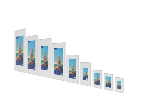 Fotolijst MAUL design 50x70cm aluminium frame zilver