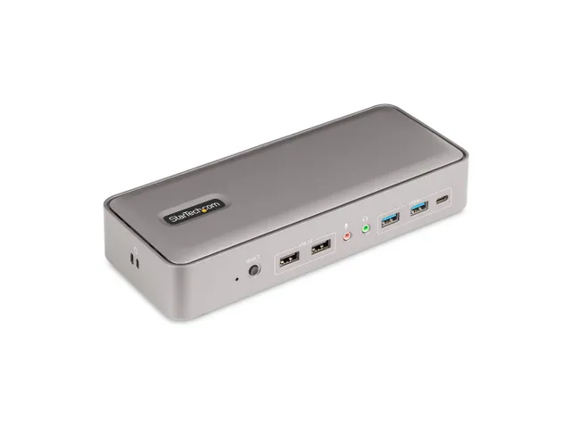 Dual-Laptop USB-C KVM Docking Station, 4K 60Hz