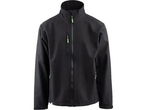 Werkjas Arco Responsible softshell zwart 2XL