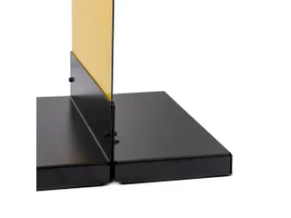 Reclamepaneel Panel Base Staal 40x40 cm Zwart - 6