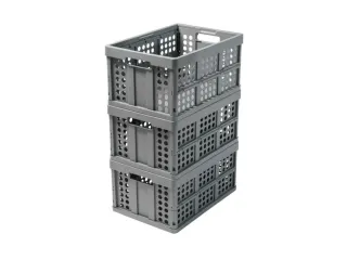 Vouwkrat,V. Vouwbare Winkelwagen,46L,Kunststof - 12