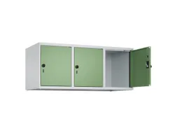 opzetkast,v. locker,3vak.,vak B 400mm,HxBxD 500x1200x500mm
