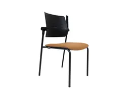 Conferentiestoel Serie 118 PU leder Lichtbruin