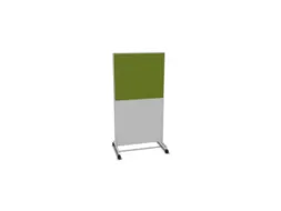 scheidingswand,HxB 1545x800mm,MP-lichtgrijs,BN7048-groen