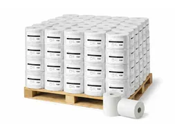 Poetsrol midi recycled tissue 1-laags Pallet 44x6 Rol