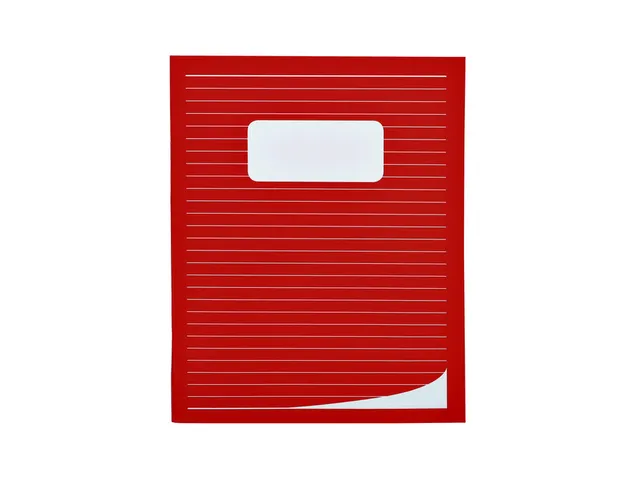 Schrift Qbasic 210x165mm lijn 80blz 70gr assorti