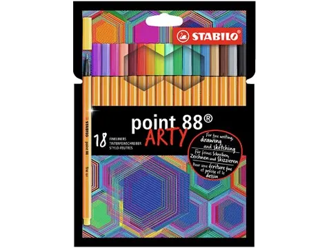 Point 88 ARTY 18 stuks assorti