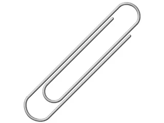 Paperclip Alco 50mm rond vernikkeld 100 stuks - 2