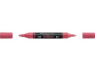 Acrylmarker Faber-Castell Multimark 124 rouge - 2