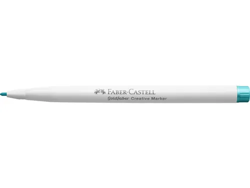 Marker creatief Faber-Castell Goldfaber 1.5 carribean blue (kleur nr.