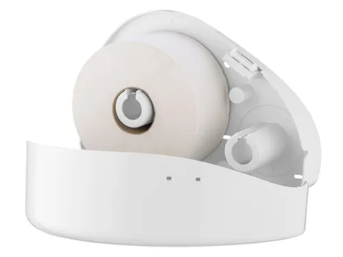 Toiletpapier Dispenser Wit Voor Mini Jumborol Toiletpapier