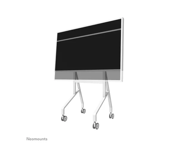 Support sol mobile écran 55-65 inch Neomounts MOVE Go Flip FL50-515WH