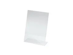 Tafelstandaard Sigel glashelder A5 schuin