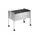 Hangmappentrolley Economy 30 A4 Metaal Zilver