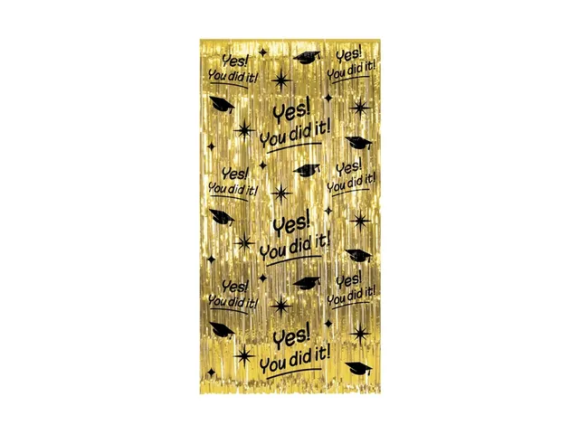 Classy Party Curtain - You did it