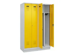PBM-locker,HxBxD 1950x1200x500mm,4vak,vak B 300mm,cil.-slot