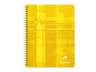Schrift Clairefontaine A5+ ruit 5x5mm 120 pagina's 90gr assorti - 3