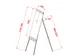 Mobiele Flipover Grijs Met Whiteboard Magnetisch 100x65cm