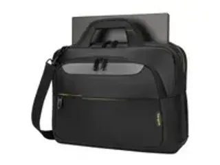 OUTLET Citygear 12-14 Inch topload Laptoptas Zwart Polyester - 2