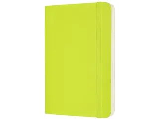 Notitieboek Moleskine pocket 90x140mm blanco soft cover lemon green - 3