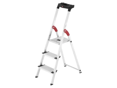veiligheidsladder eenzijdig 3treden XXL stand H 0 62m balk L 1 39m