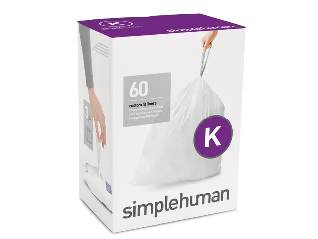 Simplehuman Afvalzak code K 35-45 liter 60 stuks