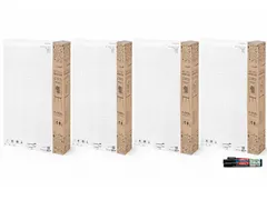 Legamaster SKETCH ECO Flipoverpapier 98x65cm Raster Voordeelbundel